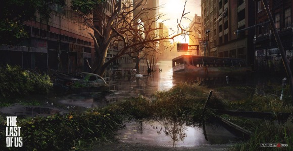Nature reclaims the landscapes in The Last of Us